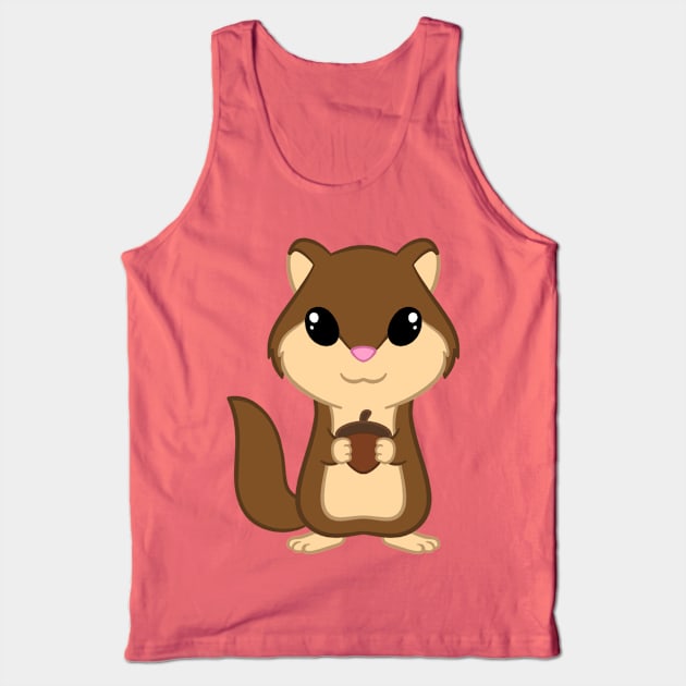 Chipmunk Tank Top by Firestorm Fox